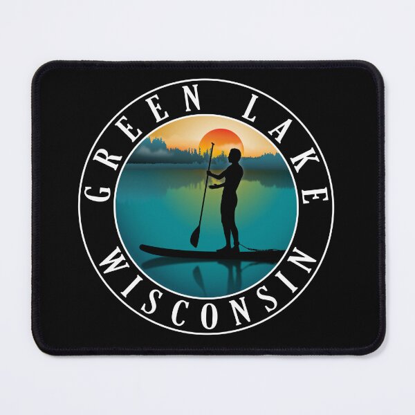 Item preview, Green Lake Wisconsin Paddleboarding designed and sold by BirdsEyeWorks.