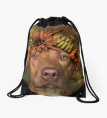 Flower Power, Finn Drawstring Bag