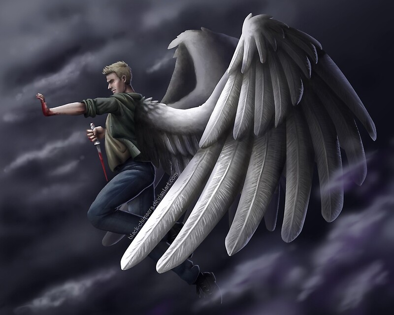 supernatural. lucifer supernatural. angel. lucifer. wings. white wings. 