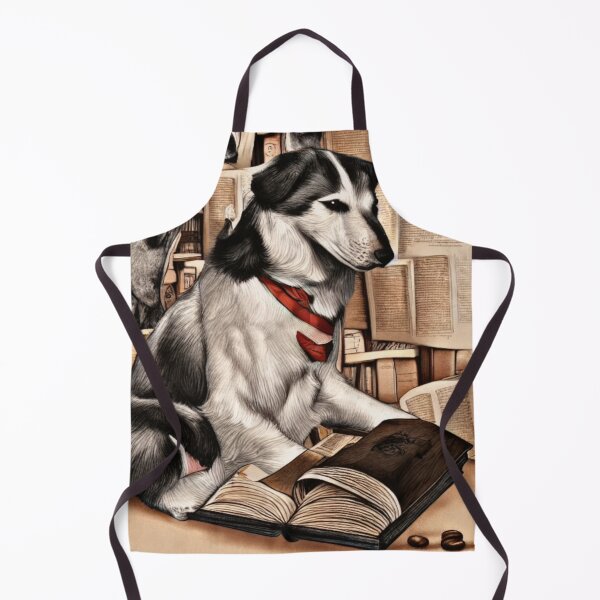Item preview, dogs books and coffee dog reader coffee quote designed and sold by Hieroglyphia.