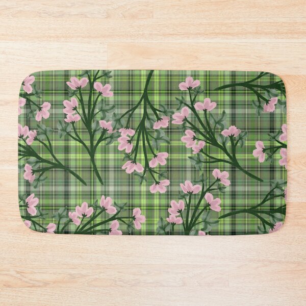 Item preview, Floral Plaid AOP designed and sold by VirtualFaries.