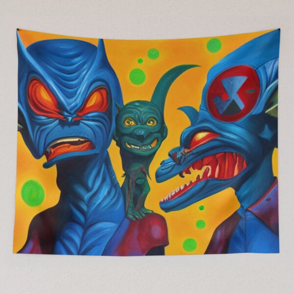 Item preview, Psycho Madness - Blue Goblins designed and sold by PsychoMadness.