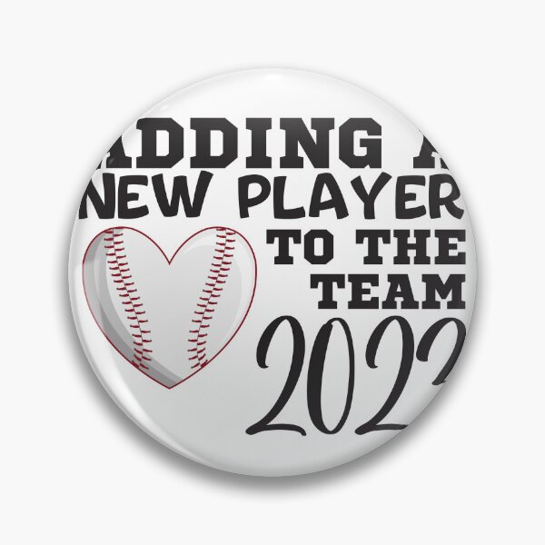 Item preview, Adding a new player to the team 2023 baseball pregnancy announcement  designed and sold by PERsonalthreads.