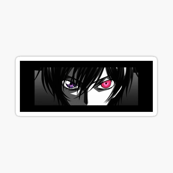 Lelouch Lamperouge vi Britannia from Code Geass Anime Sticker
