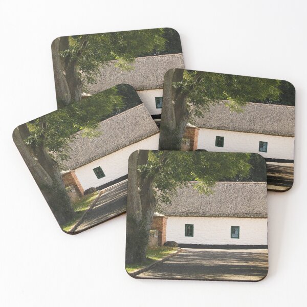Item preview, Sun Dappled Lane Thatched Cottage Northern Ireland designed and sold by eddiebarronshop.