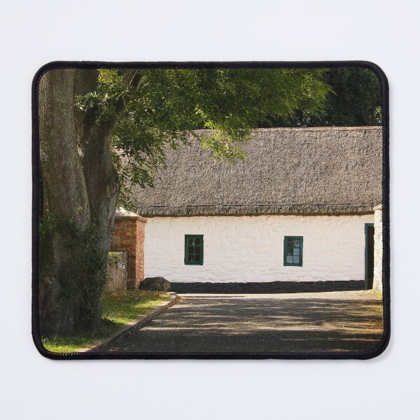 Item preview, Sun Dappled Lane Thatched Cottage Northern Ireland designed and sold by eddiebarronshop.
