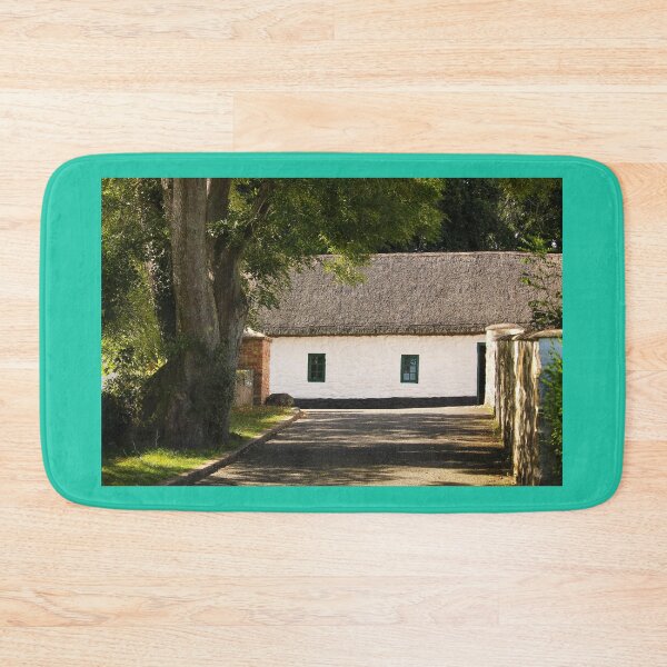 Item preview, Sun Dappled Lane Thatched Cottage Northern Ireland designed and sold by eddiebarronshop.