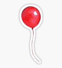 red balloon Sticker