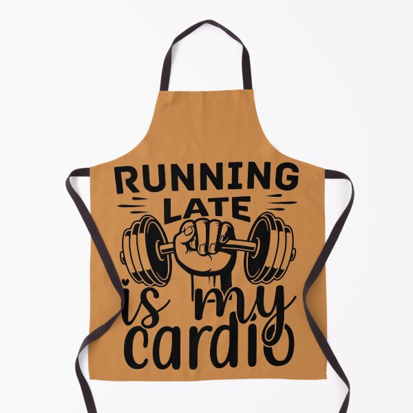 Item preview, Running Late Is My Cardio designed and sold by to-esu.