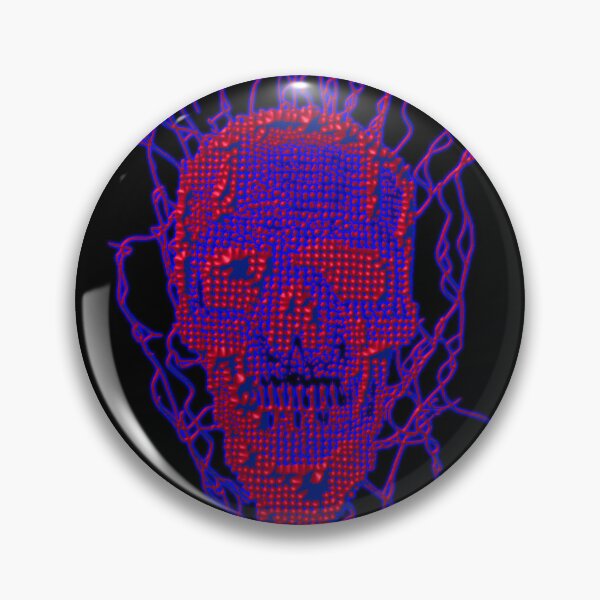 Item preview, Cyber skull designed and sold by Jodie Lane.