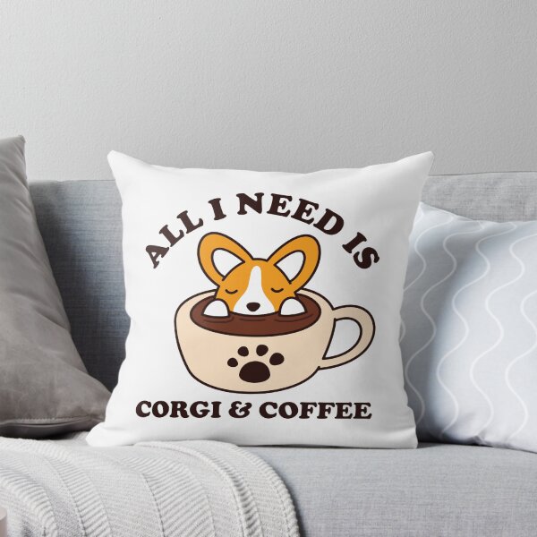 Item preview, Corgi and Coffee designed and sold by taufikrizkyy.