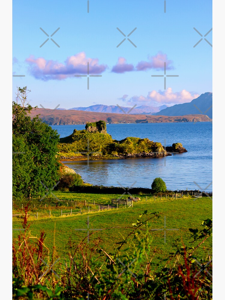 "Isle of Skye, Armadale" Sticker for Sale by chiaravisuals Redbubble