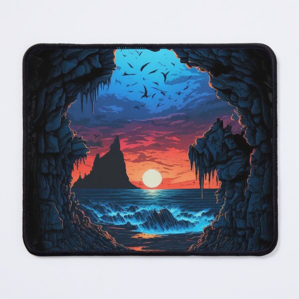 Item preview, Sunset in the Blue Cave designed and sold by Hdrop2070.