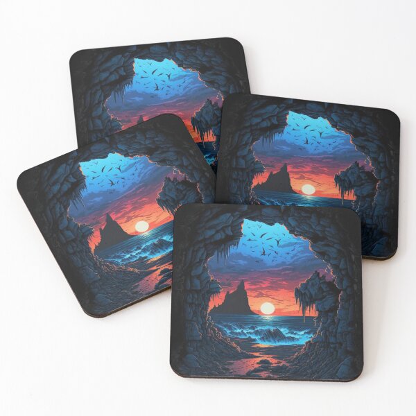 Item preview, Sunset in the Blue Cave designed and sold by Hdrop2070.