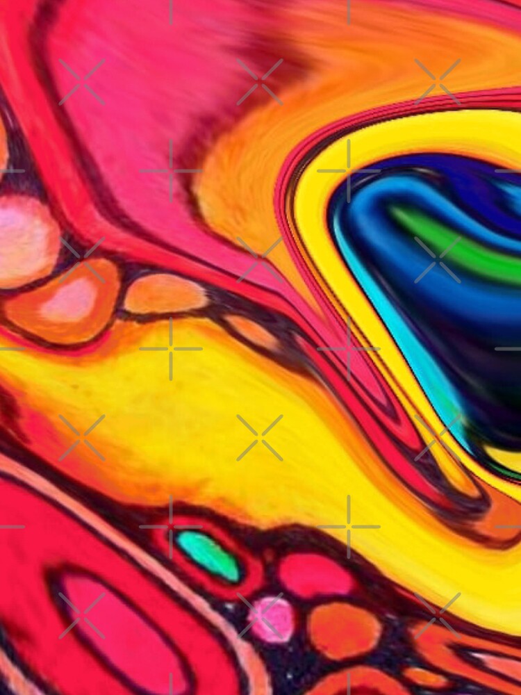 Thumbnail 4 of 4, iPhone Case, Simple Mixed Colors Splash designed and sold by ABZDesigner.