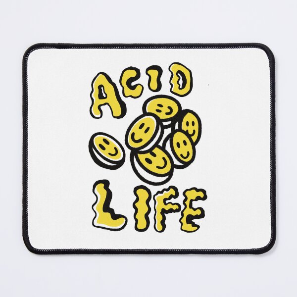 Item preview, Acid life acid happy face happy art cool life designed and sold by Tropical Blood.