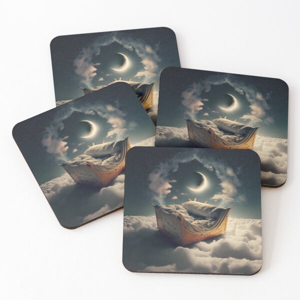 Item preview, Concept Art-A Peaceful Night designed and sold by letsgetinspired.