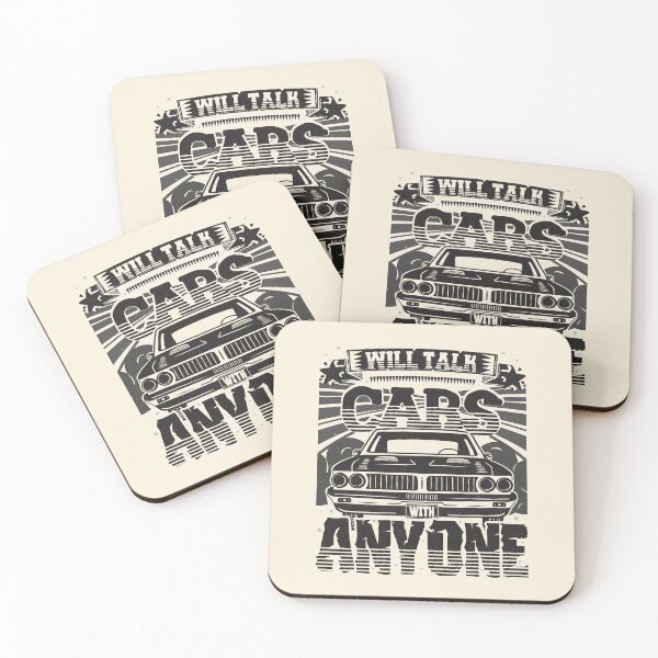 Item preview, Will Talk Cars With Anyone - funny saying designed and sold by VichallanStudio.