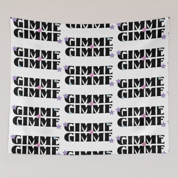 Item preview, Eclectic Gimme Gimme Funky, Retro Disco Queen Quote with Stars  designed and sold by Ashleylcoop.