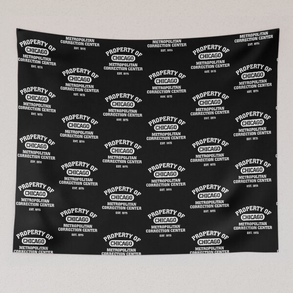 Item preview, Property of Metropolitan Correctional Center, Chicago designed and sold by twHistory.