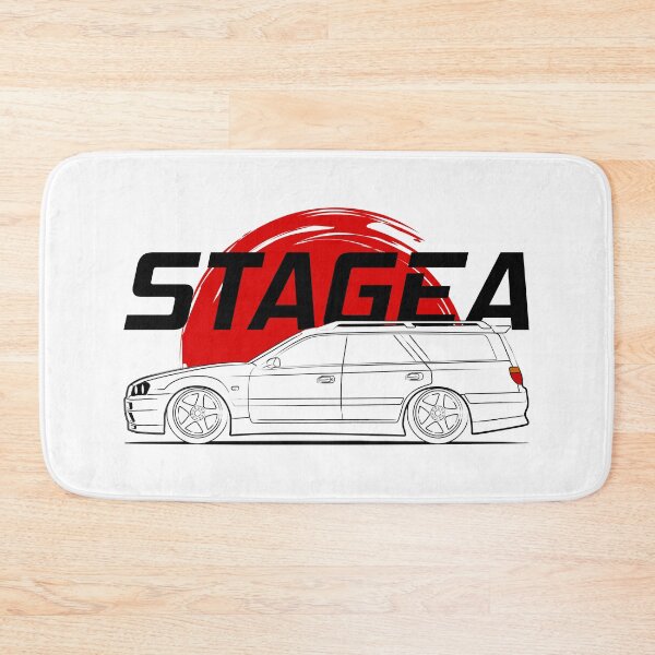 Item preview, JDM Stagea Station Wagon Racing designed and sold by goldentuners.