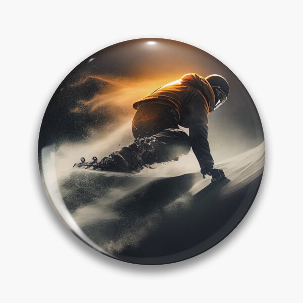 Item preview, Snowboarding Action designed and sold by LukeAiWalker.