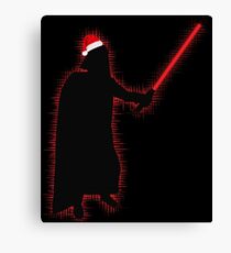 Darth Vader Santa Canvas Print