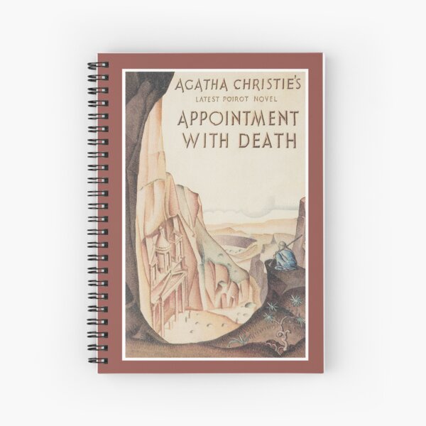 Aperçu de l'œuvre Agatha Christie Appointment with Death créée et vendue par LiteraryGiftsUK.