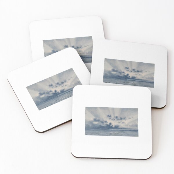 Item preview, Watercolor Clouds over the Ocean designed and sold by Cottage Core.
