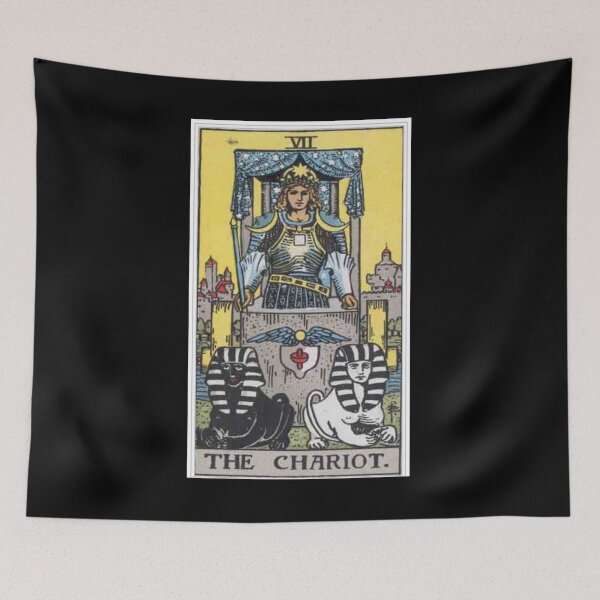 Item preview, The Chariot Tarot Card designed and sold by How67.