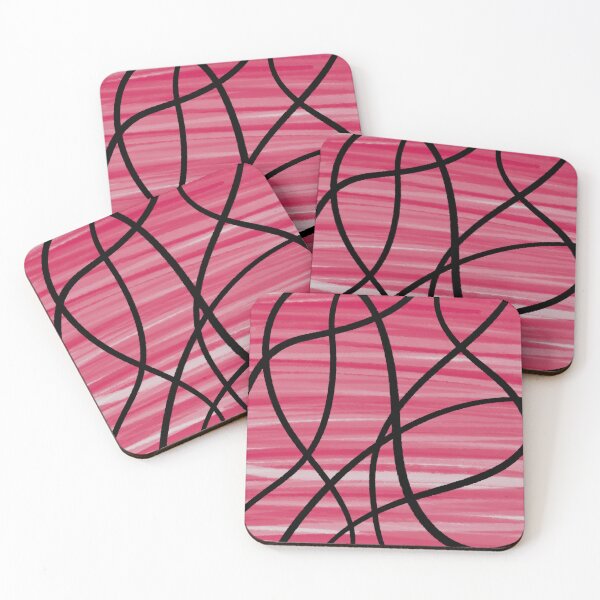 Item preview, Viva Magenta - Mysterious Stripes designed and sold by dKarthdesign.