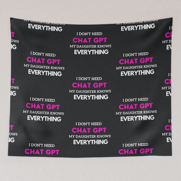 Item preview, My Daughter Knows Everything | Funny Dad Father Joke T-Shirt designed and sold by ChatGPT.