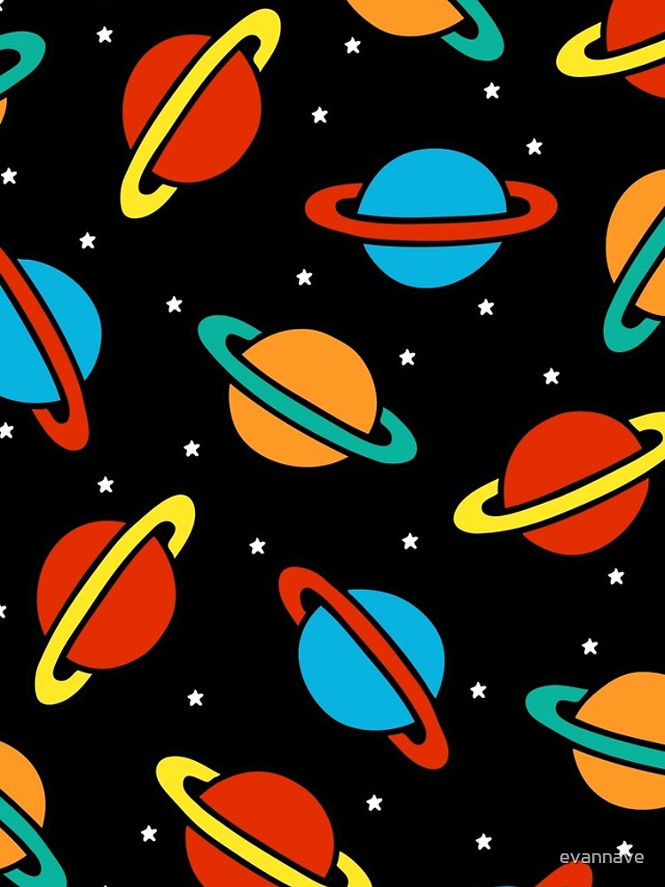 Space Planets Pattern by evannave