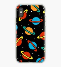 Space Planets Pattern iPhone Case