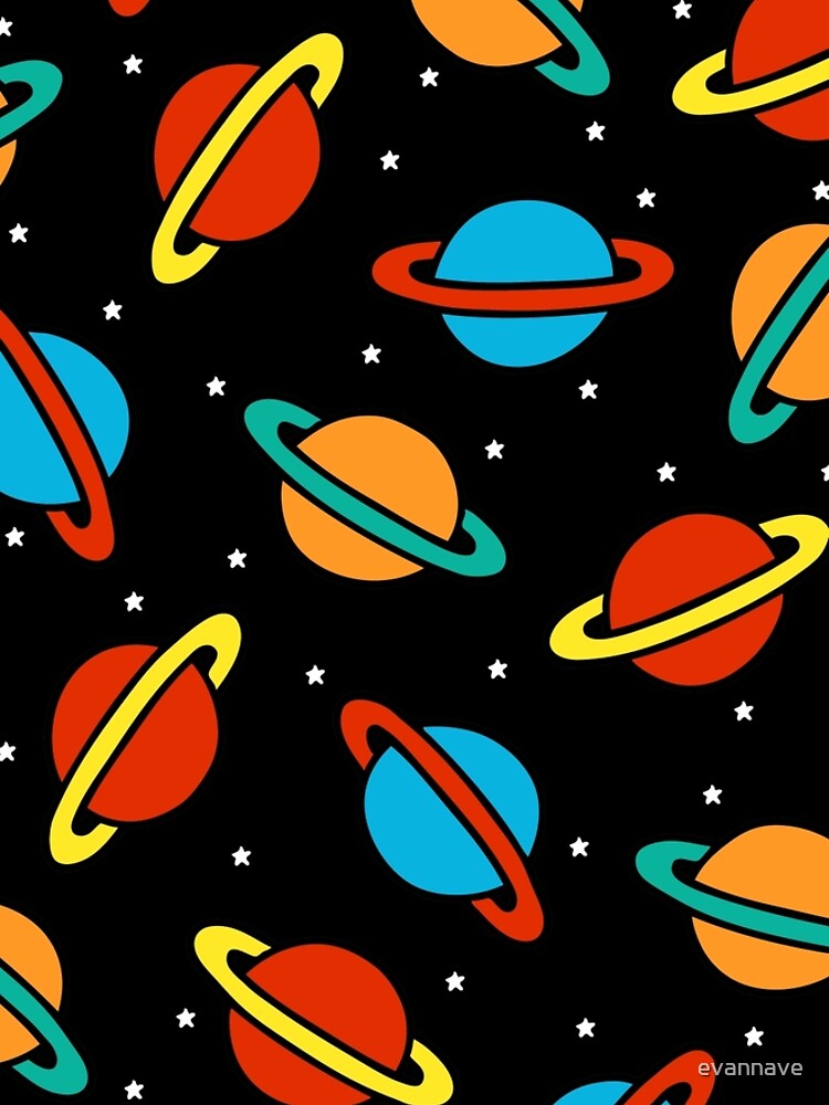 Space Planets Pattern by evannave