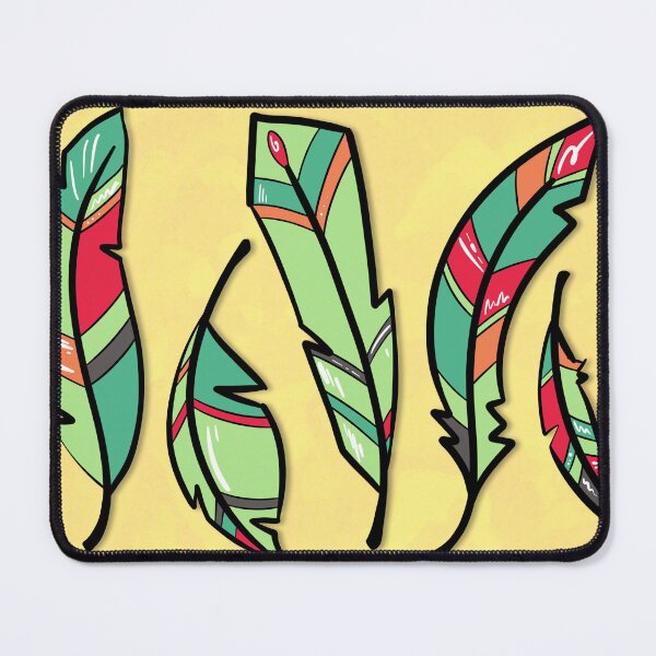 Item preview, Feather Collection - Sunshine designed and sold by Cara Bailey Studios.