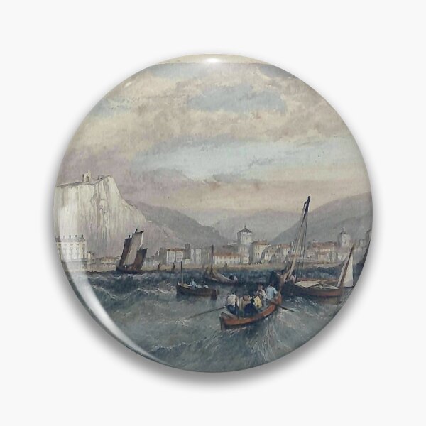 Item preview, Boats in a French Harbor designed and sold by Cottage Core.