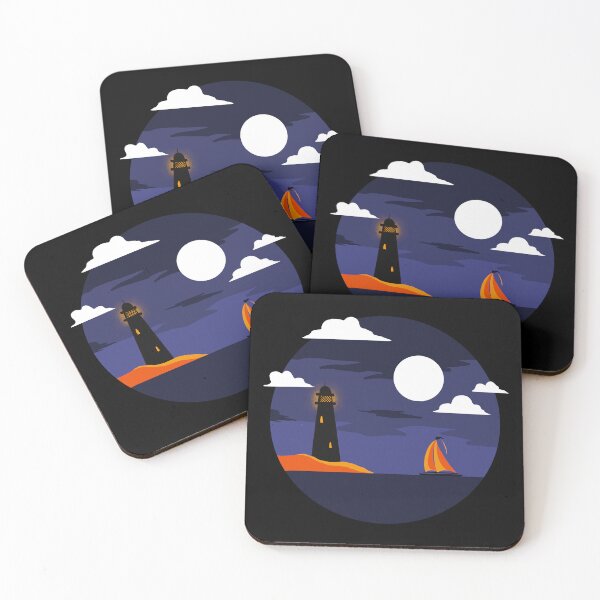 Item preview, Night At The Sea designed and sold by NadyaOrangeKiss.