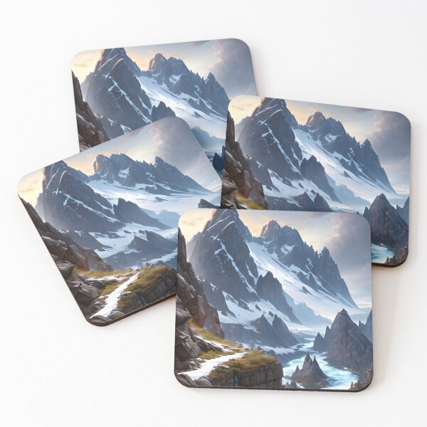 Item preview, Treacherous Mountain Pass designed and sold by Ellen Davis.