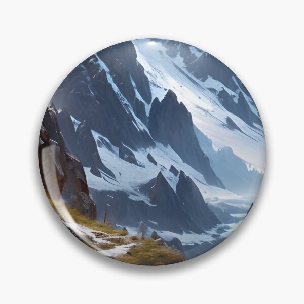 Item preview, Treacherous Mountain Pass designed and sold by Ellen Davis.
