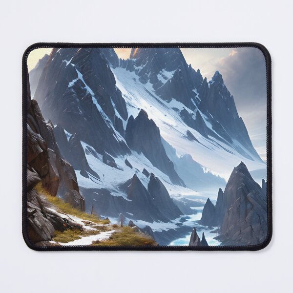 Item preview, Treacherous Mountain Pass designed and sold by Ellen Davis.