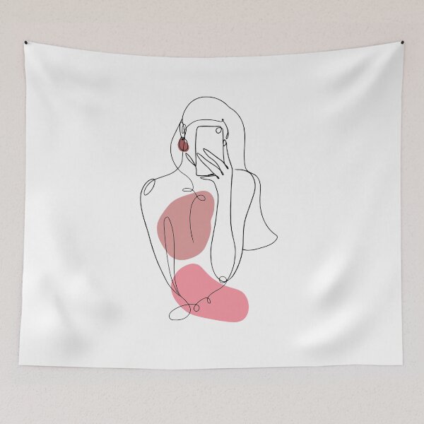 Item preview, Girl selfie  designed and sold by Rosaliartbook.