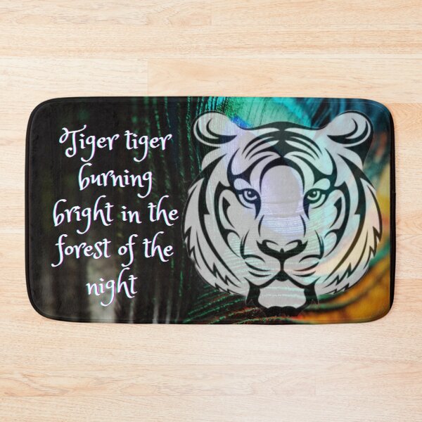 Item preview, Tiger tiger burning bright in the forest of the night  designed and sold by Arteartz.