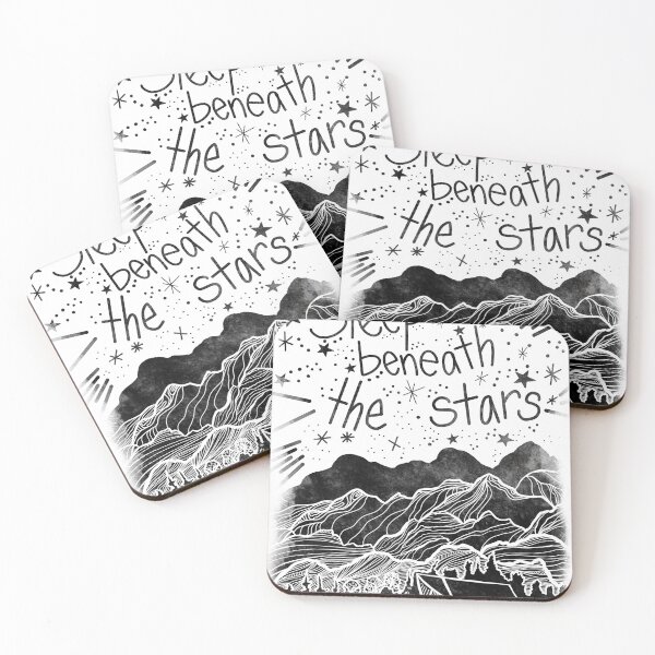 Item preview, Sleep Beneath the Stars Distressed designed and sold by CampK80.