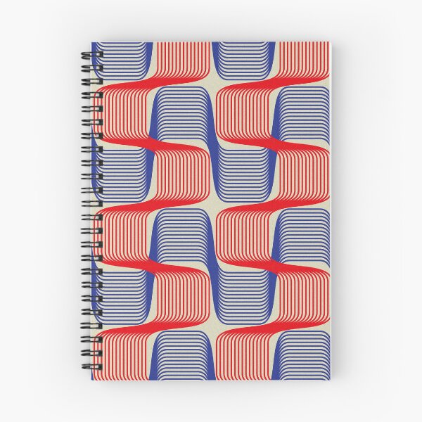 Item preview, 70s geometric pattern designed and sold by BrigitteCooper.