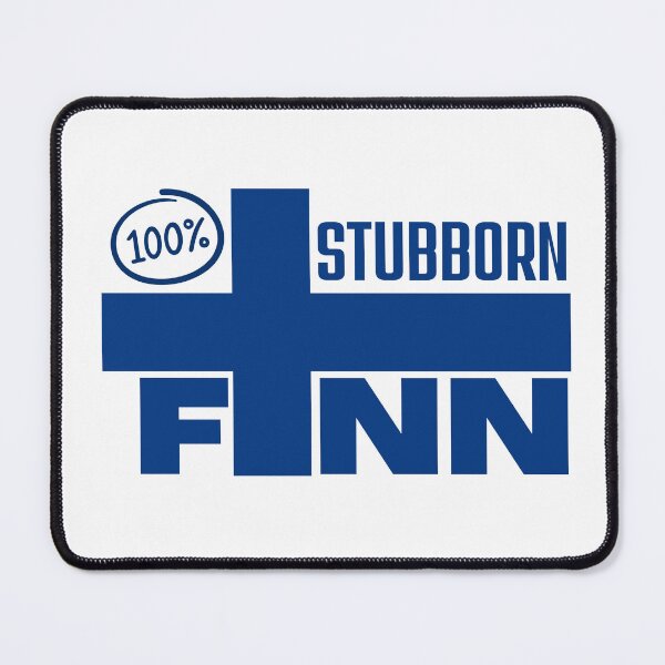 Item preview, Stubborn Finn 100% Finlander Flag designed and sold by JCL Design Studio.