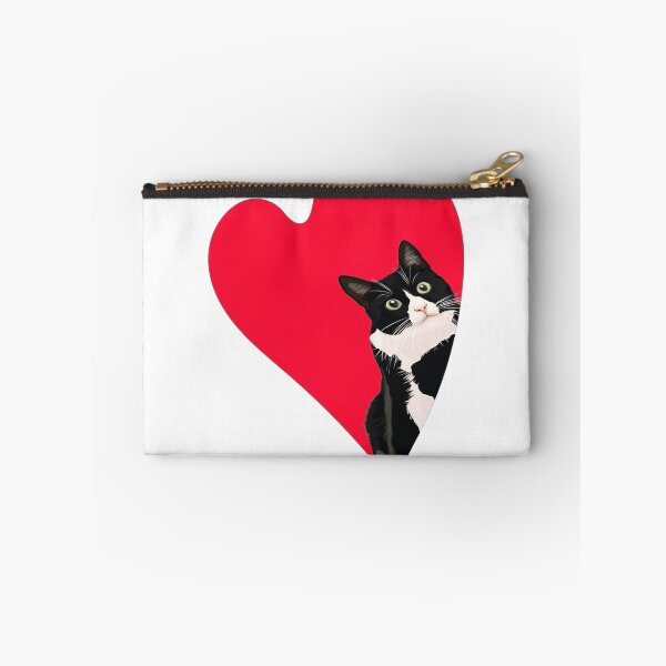Item preview, Tuxedo Cat Valentine Heart designed and sold by Edward Nguyen.