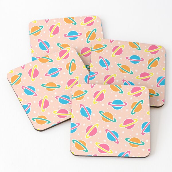 Item preview, Pink Planets Pattern designed and sold by evannave.