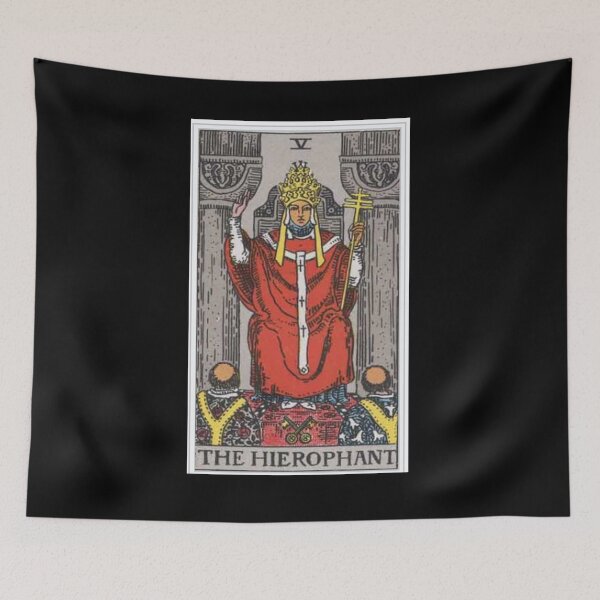 Item preview, The Hierophant Tarot Card designed and sold by How67.