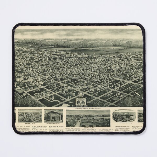 Item preview, Egg Harbor City, New Jersey (1924) designed and sold by allhistory.